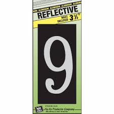 HOUSE NUMBER 3-1/2″ #9