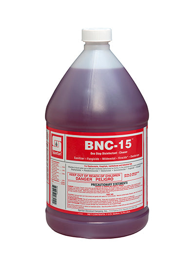SPARTAN BNC-15 DISINFECTANT, 4 X 1 GAL