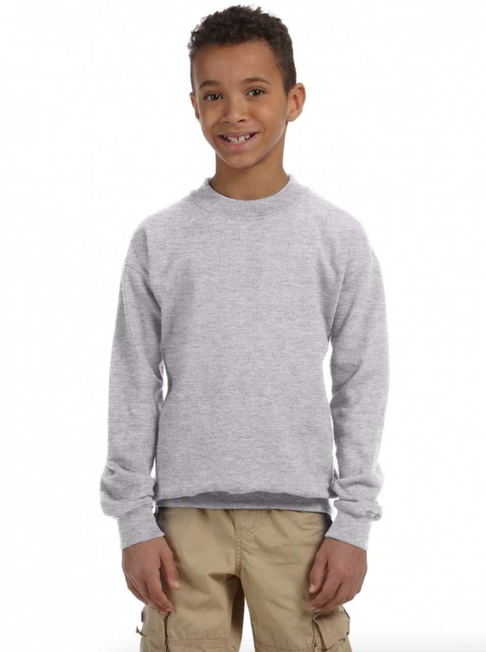 Gildan G180B Youth Heavy Blend 8 oz., 50-50 Fleece Crew