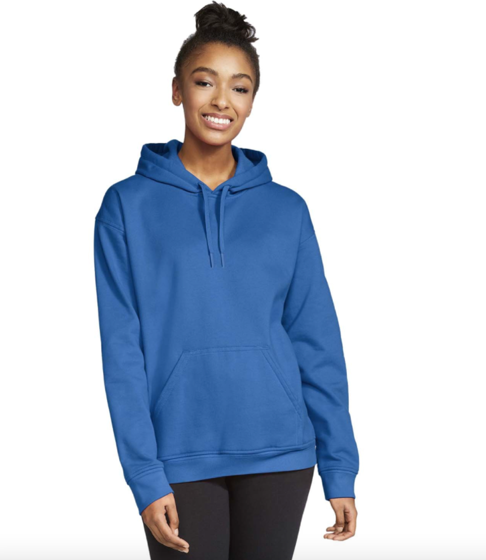 Gildan Adult Softstyle® Fleece Pullover Hooded Sweatshirt