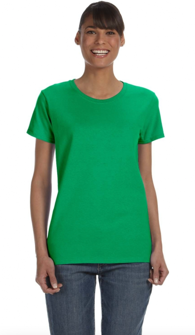 Gildan G500L Womens Heavy Cotton 5.3 oz T-Shirt