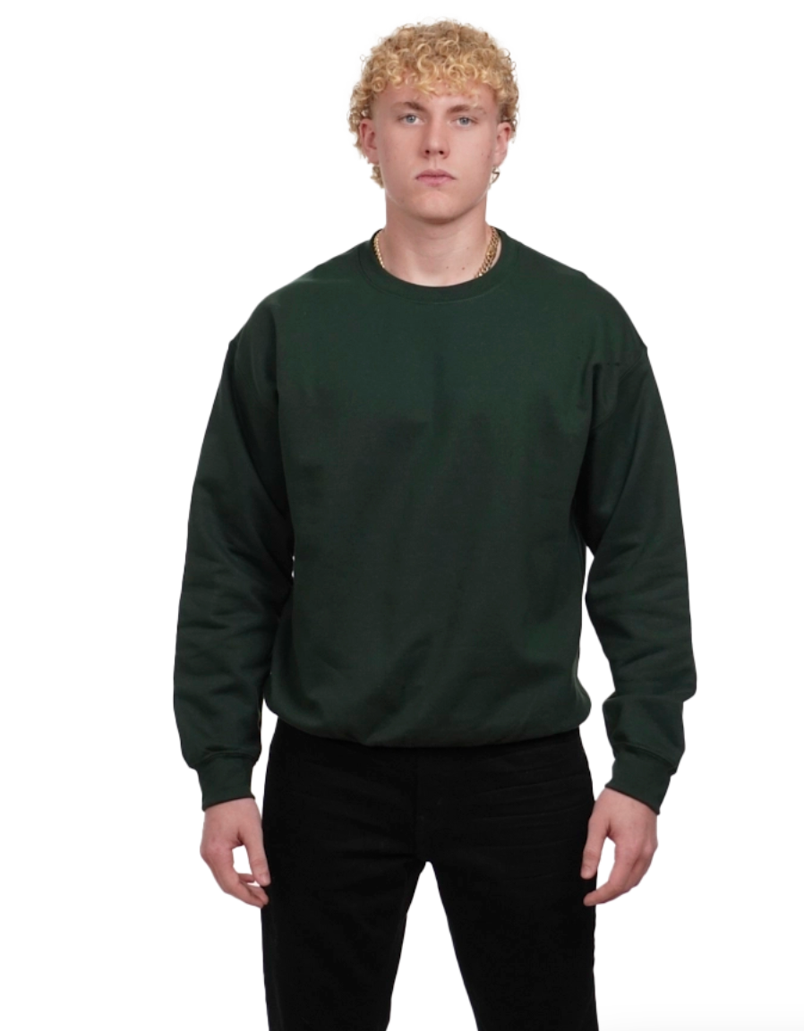 Gildan G180 Adult Heavy Blend Adult 8 oz 5050 Fleece Crew