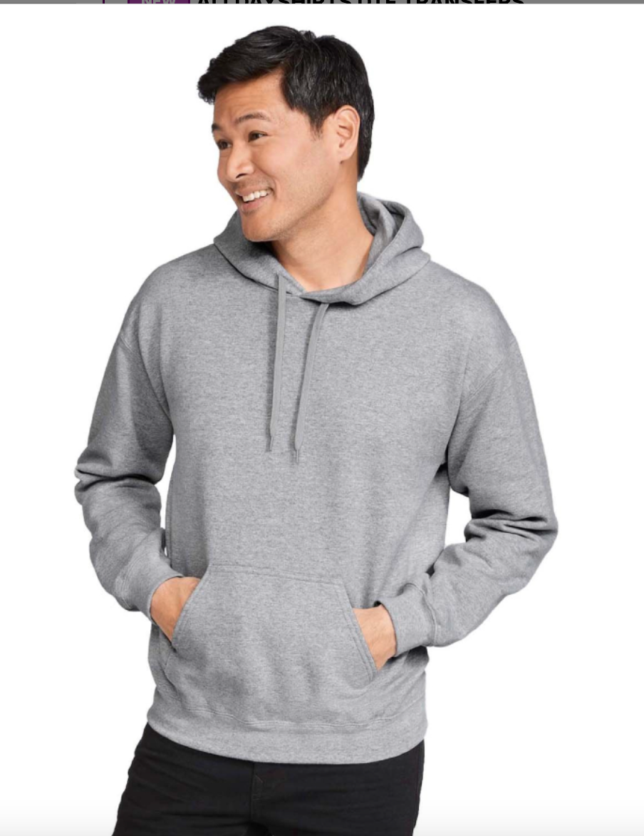 Gildan Adult Softstyle® Fleece Pullover Hooded Sweatshirt