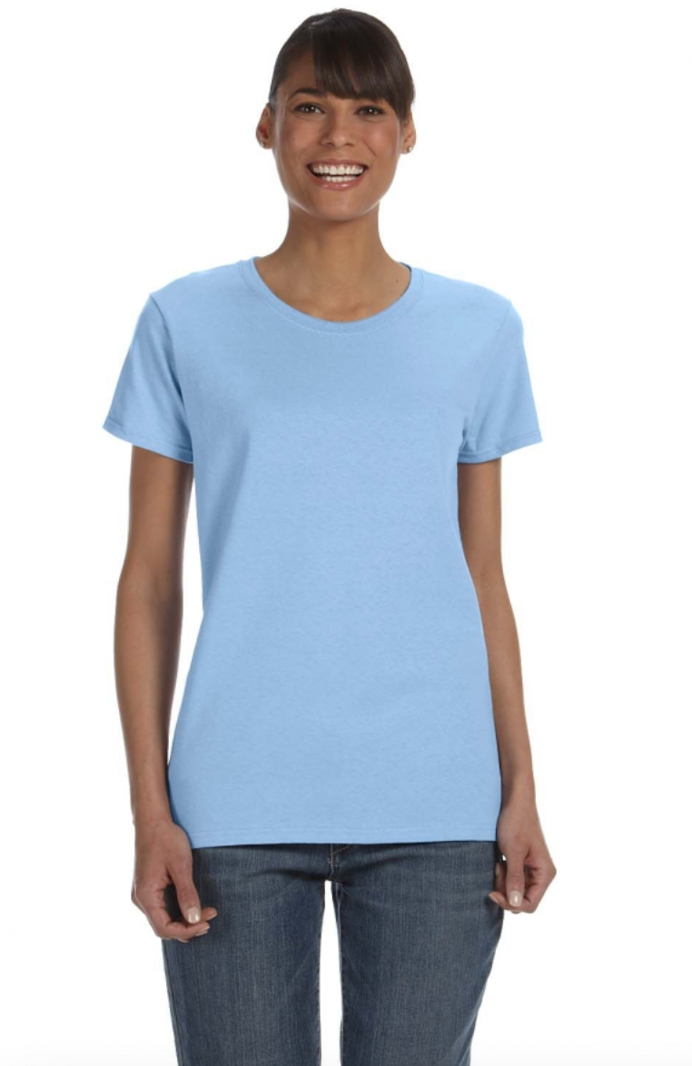 Gildan G500L Womens Heavy Cotton 5.3 oz T-Shirt