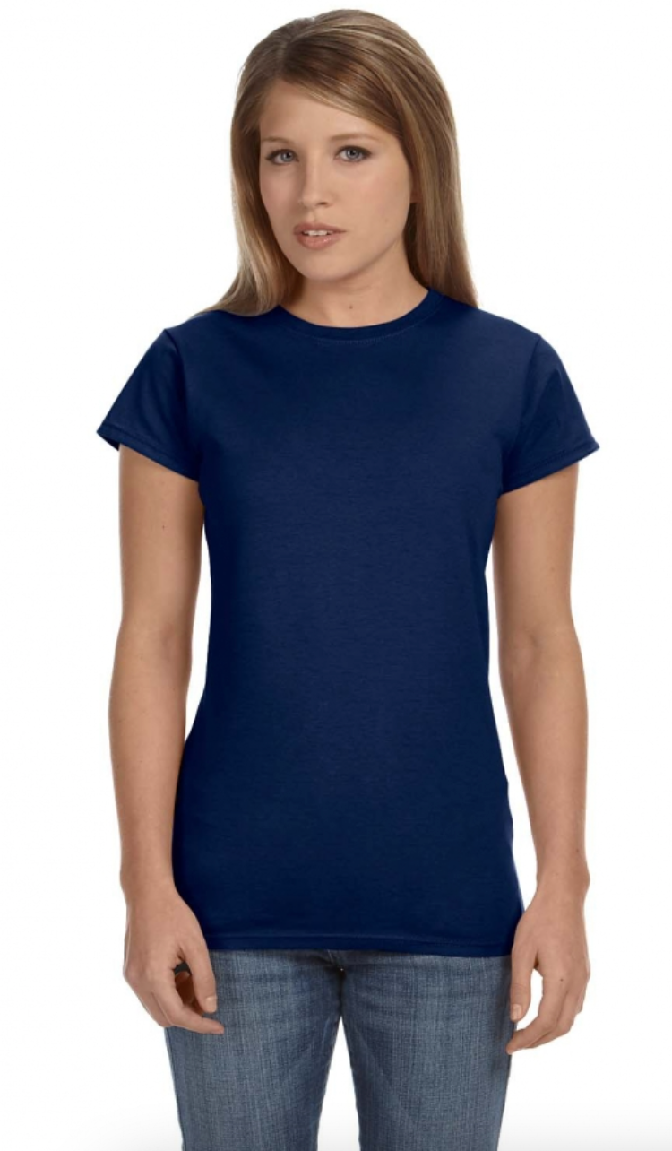 Gildan G640L Womens Softstyle 45 oz Fitted T-Shirt