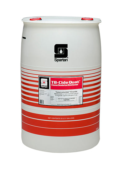 SPARTAN TB-CIDE QUAT DISINFECTANT, 55 GAL DRUM
