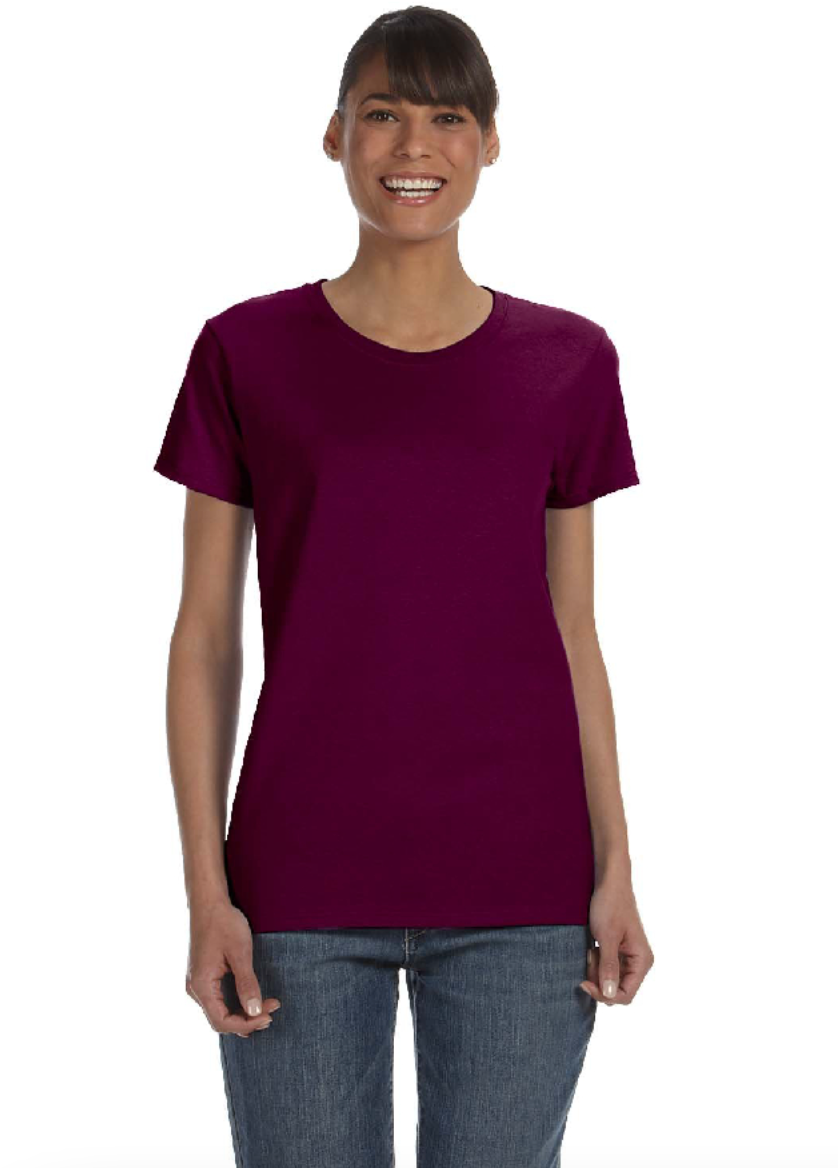 Gildan G500L Womens Heavy Cotton 5.3 oz T-Shirt