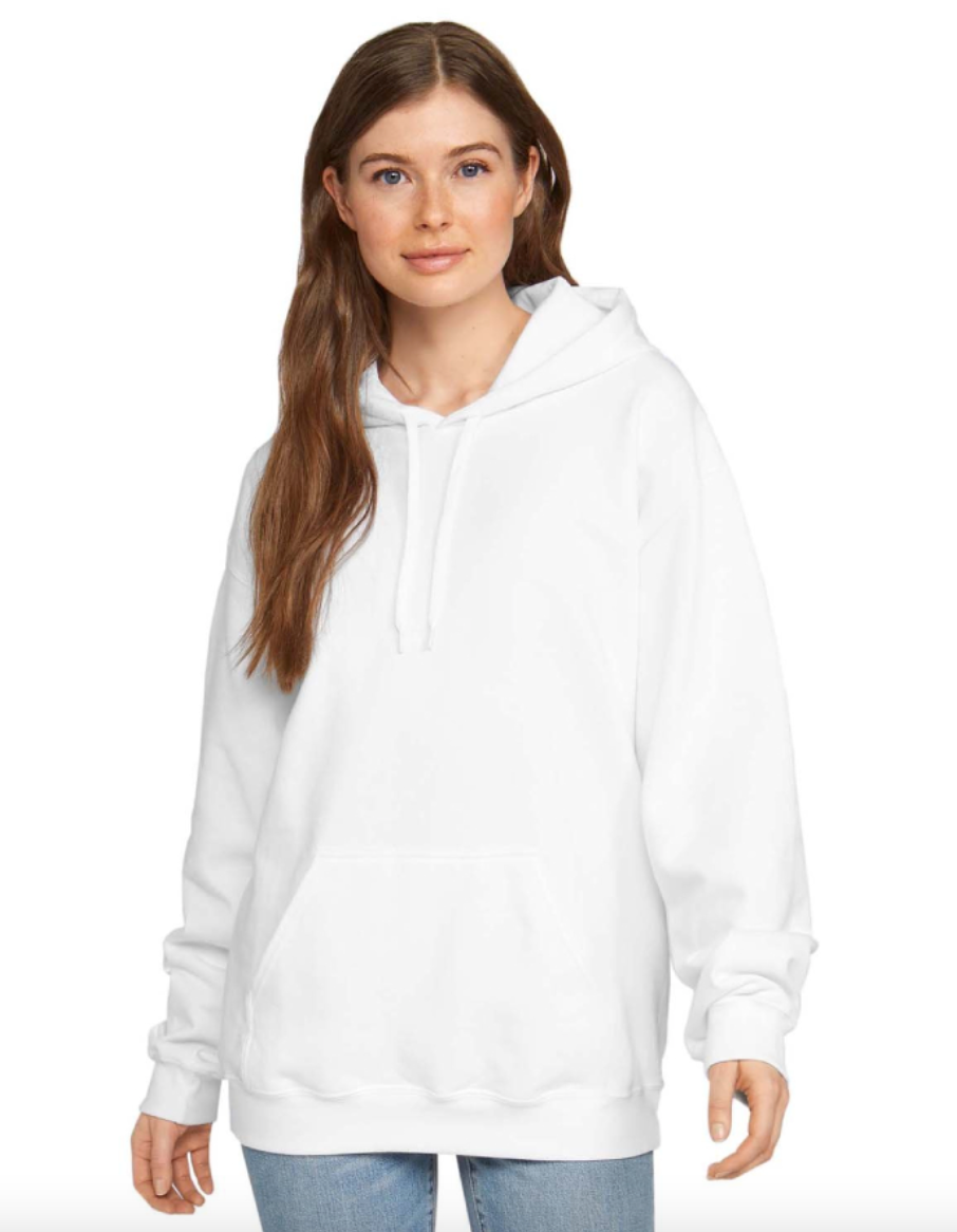 Gildan Adult Softstyle® Fleece Pullover Hooded Sweatshirt