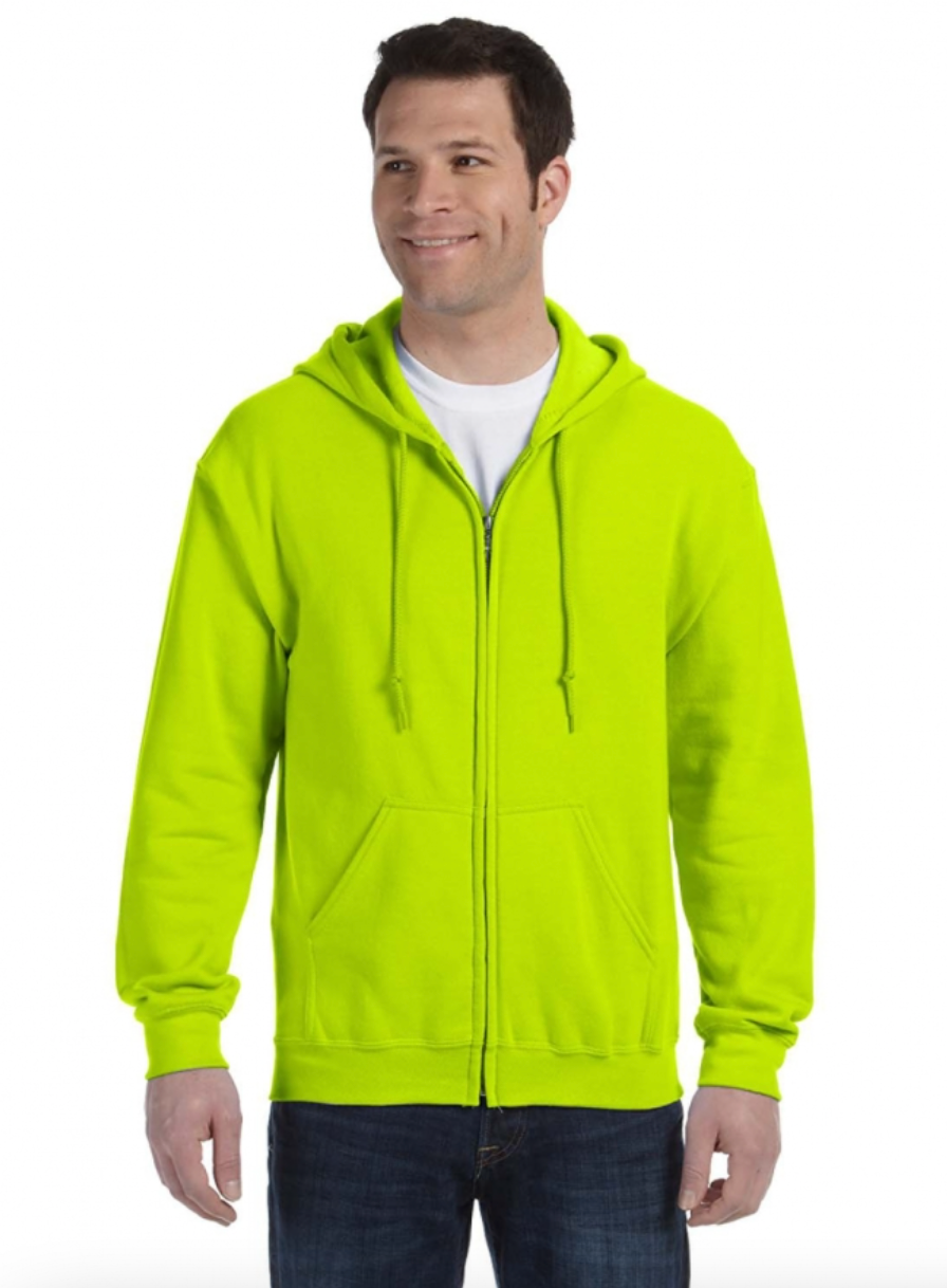 Gildan G186 Adult Heavy Blend Adult 8 oz., 50-50 Full-Zip Hood