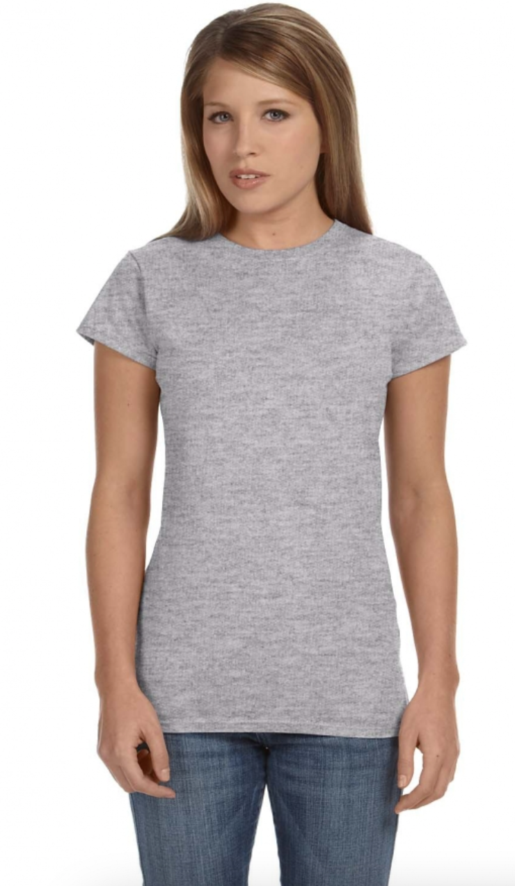 Gildan G640L Womens Softstyle 45 oz Fitted T-Shirt
