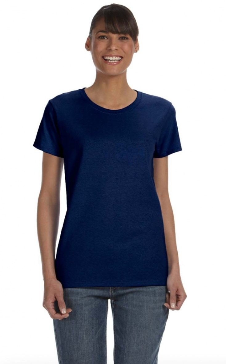 Gildan G500L Womens Heavy Cotton 5.3 oz T-Shirt