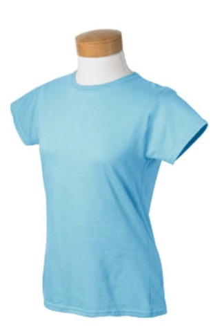 Gildan G640L Womens Softstyle 45 oz Fitted T-Shirt