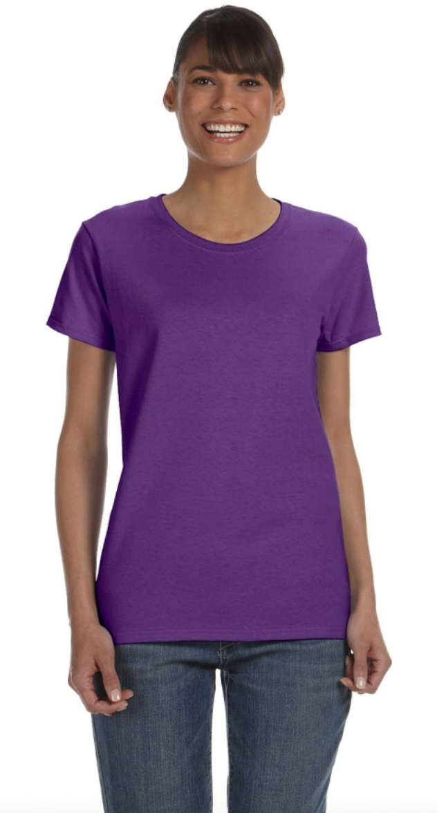 Gildan G500L Womens Heavy Cotton 5.3 oz T-Shirt