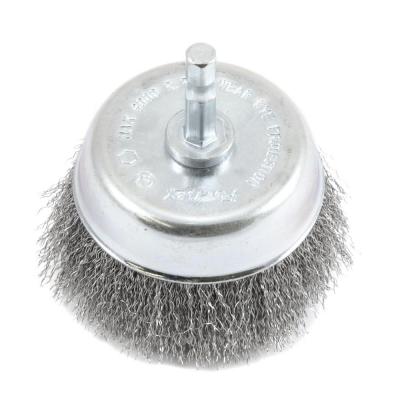 WIRE BRUSH CUP COARSE CRIMPED 2-3/4″