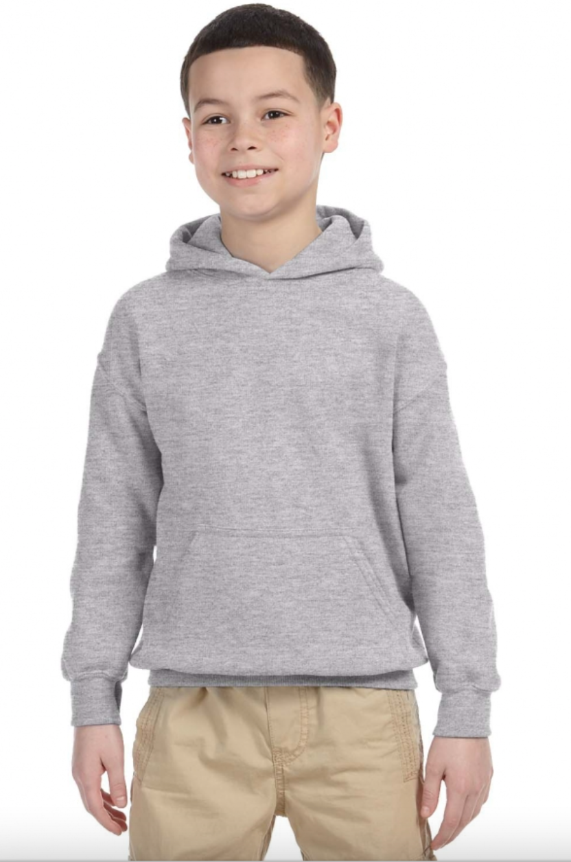 Gildan G185B Youth Heavy Blend 8 oz., 50 50 Hood