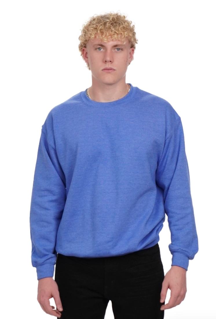 Gildan G180 Adult Heavy Blend Adult 8 oz 5050 Fleece Crew