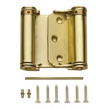 SAT BRS DBL SPRING HINGE 3″