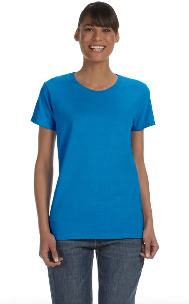 Gildan G500L Womens Heavy Cotton 5.3 oz T-Shirt