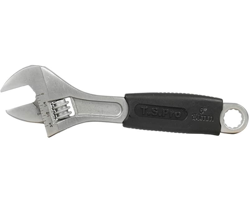 WRENCH 6″ ADJUSTABLEW/GRIP