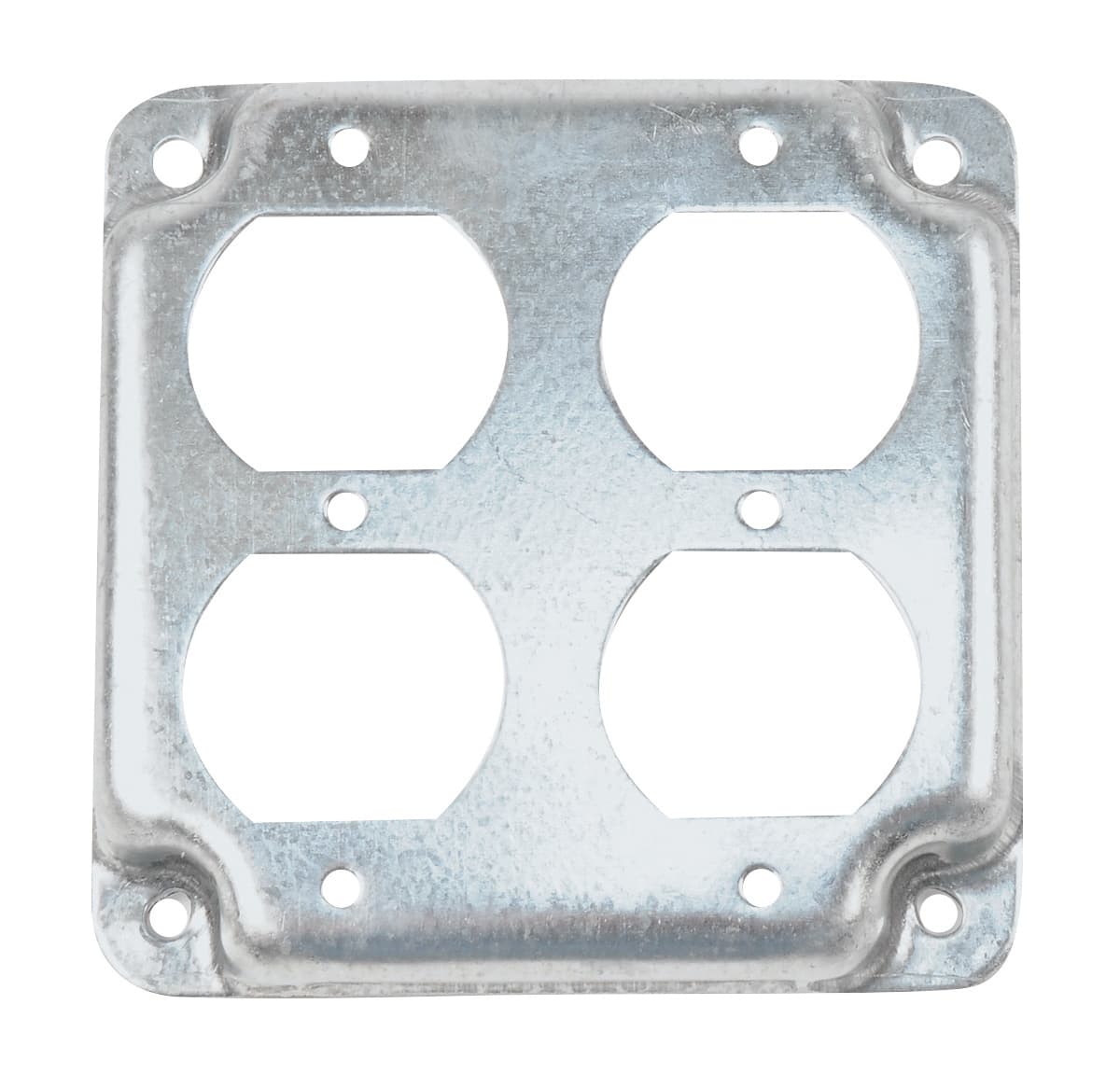 BOX COVER 4″ 2-DUPLEX OUTLET