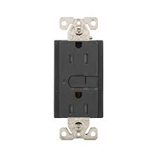GFI OUTLET BROWN 15AMP.