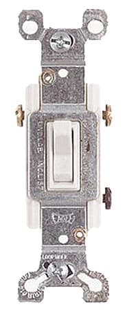 SWITCH 3-WAY WHITE #1303-7W