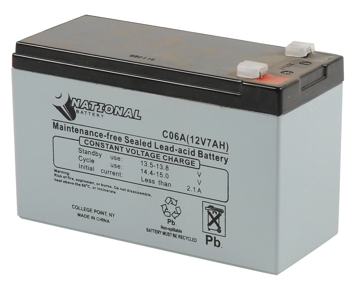 BATTERY 12VOLT #C06A EMG.LI