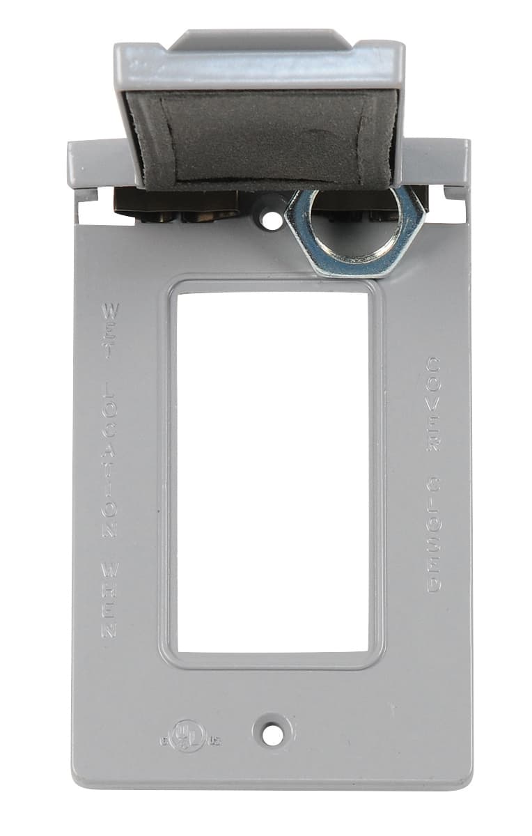 WEATHERPROOF PLATE 1 GANG