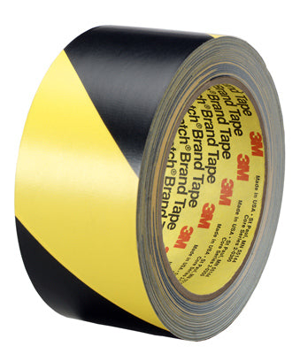 TAPE 2″X36′ YELOW/BLACK STRIPE