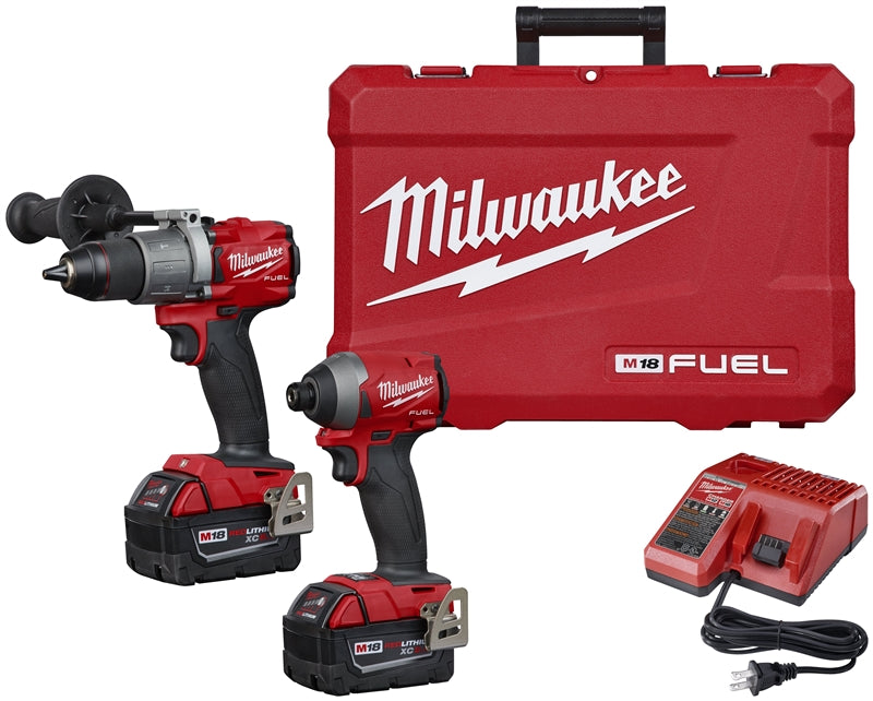 MILWAUKEE M18 2-TOOL HAMMER DRILL/IMPACT DRV COMBO KIT