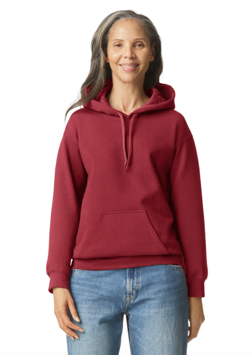 Gildan Adult Softstyle® Fleece Pullover Hooded Sweatshirt