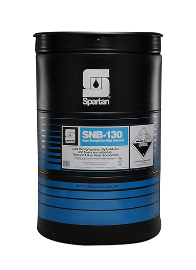 SPARTAN SNB-130 SUPER STRENGTH CLEANER & DEGREASER, 55 GAL DRUM
