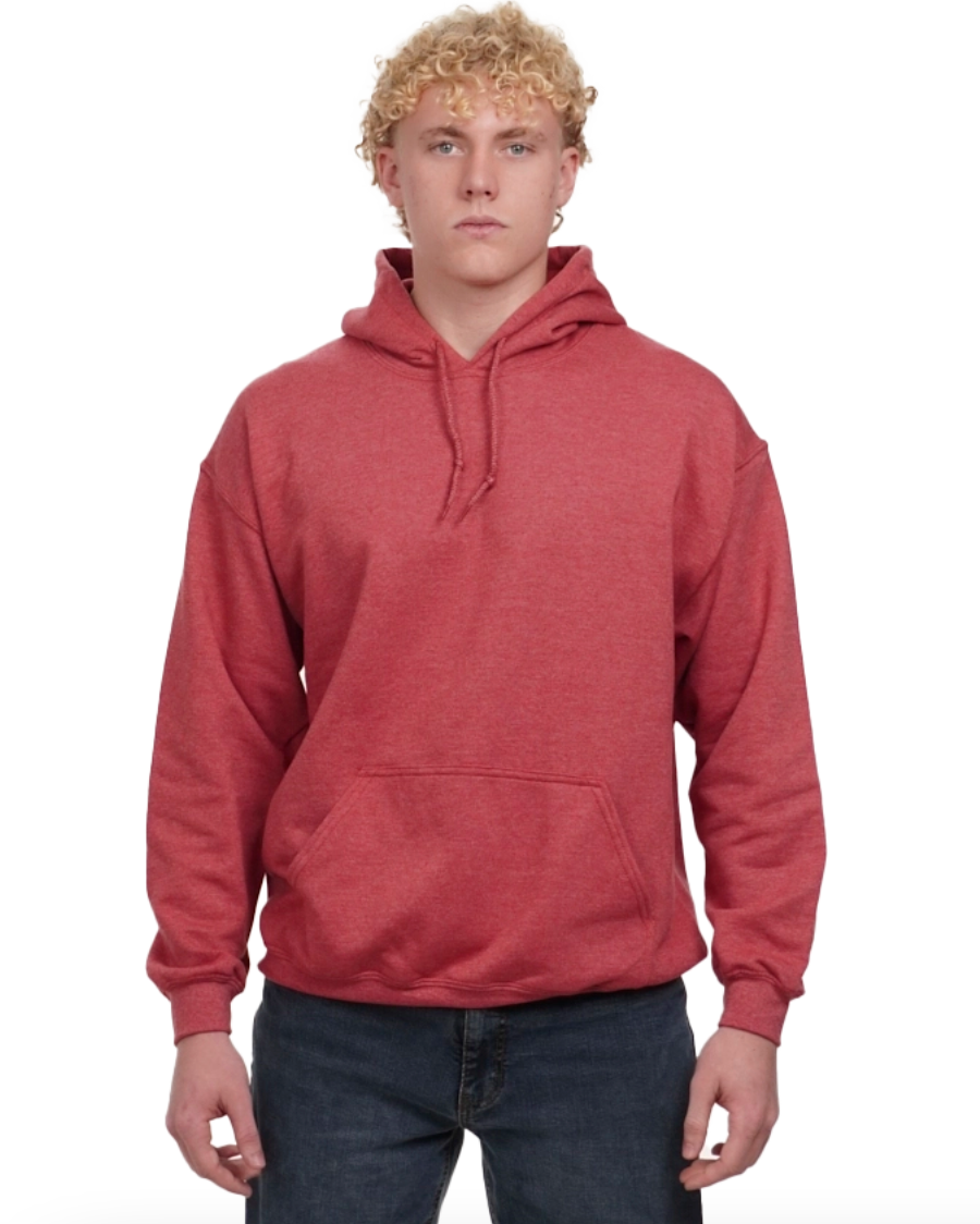 Gildan G185 Adult Heavy Blend 8 oz 5050 Hooded Sweatshirt