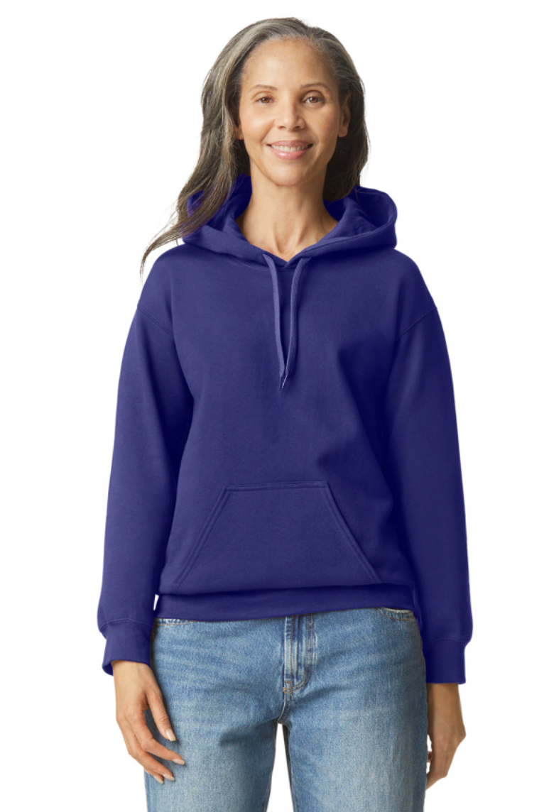 Gildan Adult Softstyle® Fleece Pullover Hooded Sweatshirt