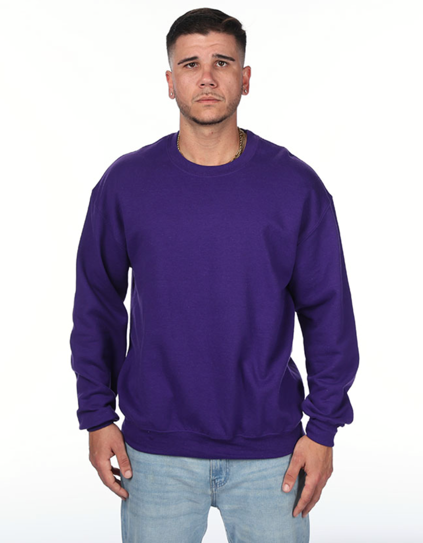 Gildan G180 Adult Heavy Blend Adult 8 oz 5050 Fleece Crew