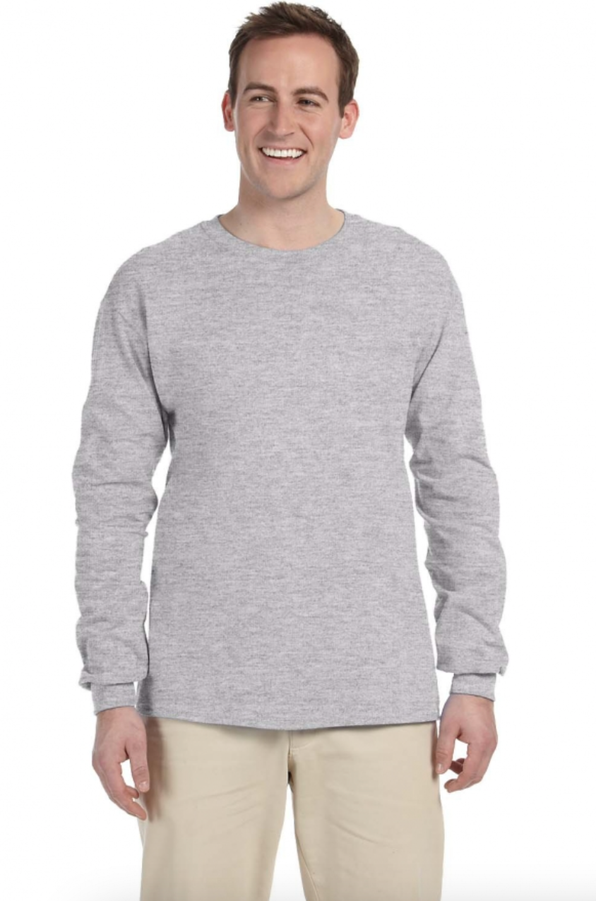 Gildan G240 Adult Ultra Cotton 6 oz Long-Sleeve T-Shirt