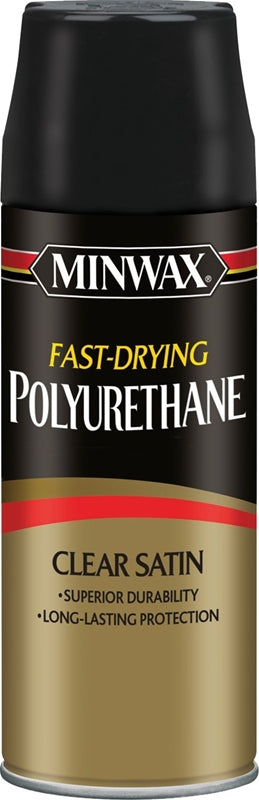 MINWAX SPRAY POLYURETHANE CLEAR SATIN 11.5 OZ 33060000