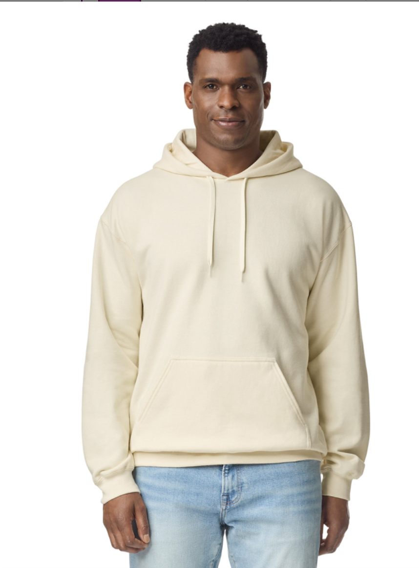 Gildan Adult Softstyle® Fleece Pullover Hooded Sweatshirt