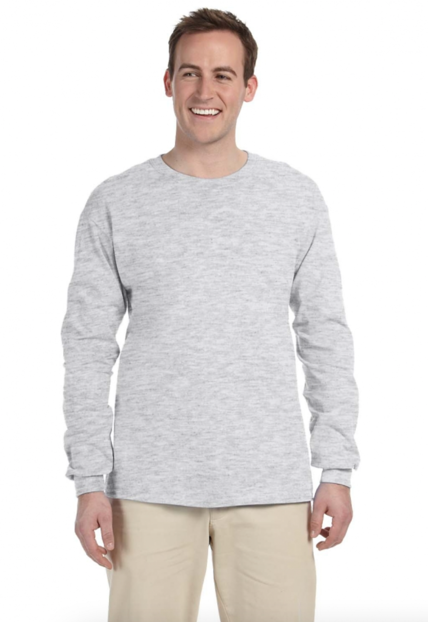 Gildan G240 Adult Ultra Cotton 6 oz Long-Sleeve T-Shirt