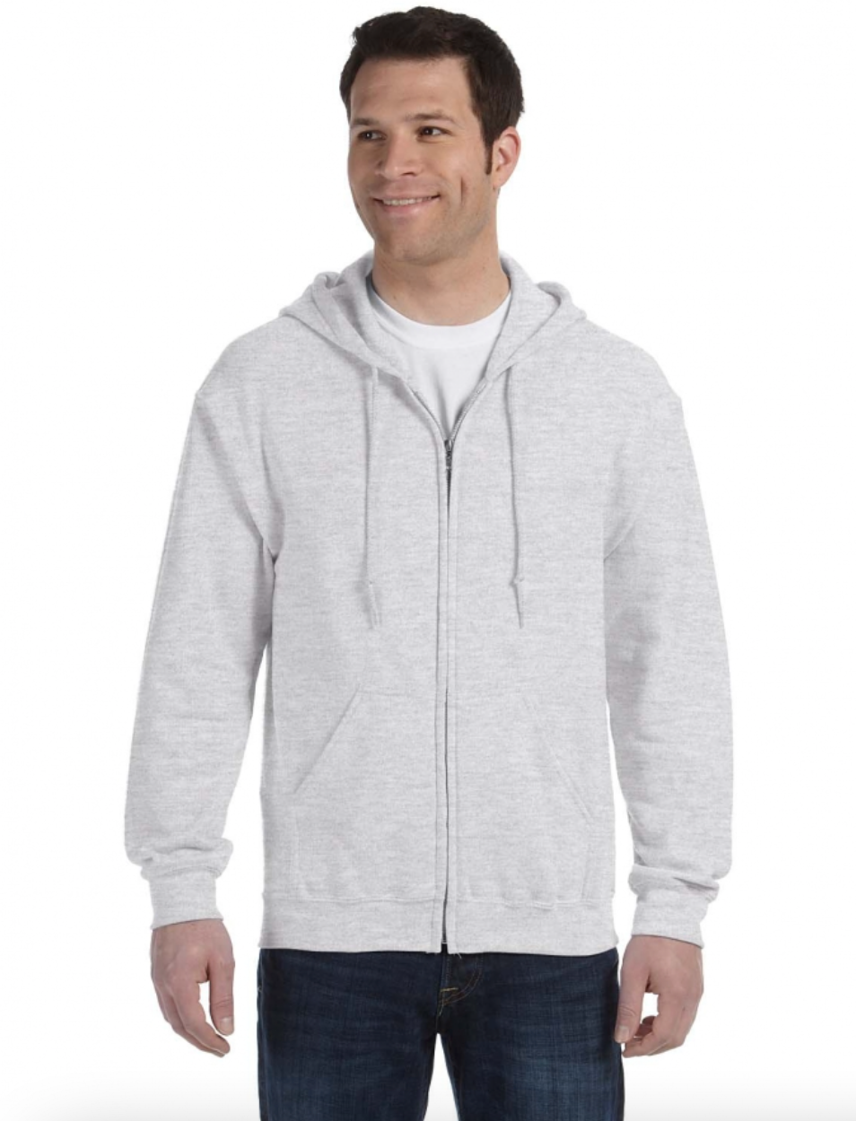 Gildan G186 Adult Heavy Blend Adult 8 oz., 50-50 Full-Zip Hood