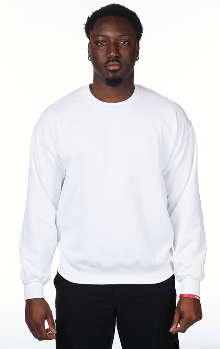 Gildan G180 Adult Heavy Blend Adult 8 oz 5050 Fleece Crew
