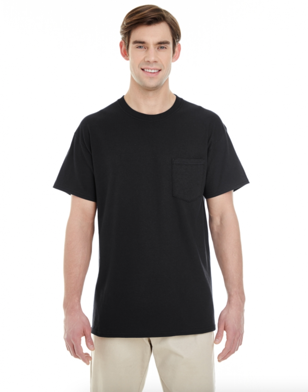 Gildan G530 Adult Heavy Cotton 5.3 oz. Pocket T-Shirt