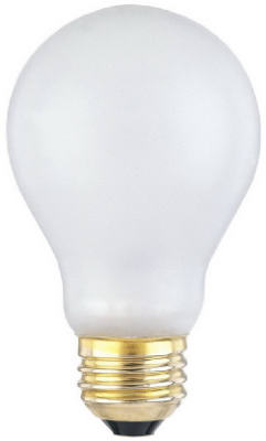 BULBS 60WATT SHATTERPROOF FROSTED 03950