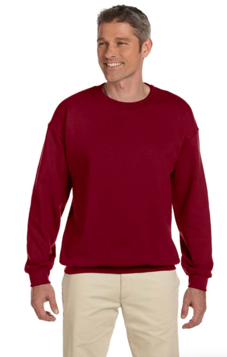 Gildan G180 Adult Heavy Blend Adult 8 oz 5050 Fleece Crew