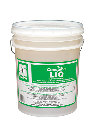 SPARTAN CONSUME LIQUID WASTEWATER TREATMENT 5GALLON 310205