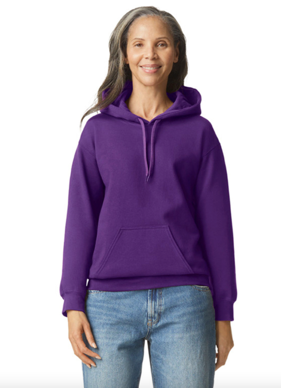 Gildan Adult Softstyle® Fleece Pullover Hooded Sweatshirt