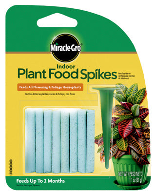 MIRACLE GRO SPIKES ALL PURPOSE PLANT FOOD INDOOR 1002522