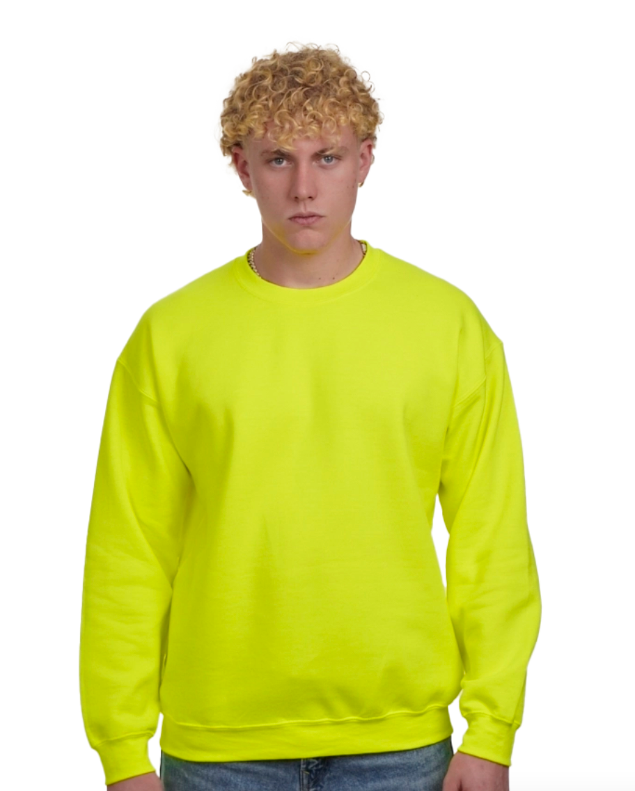 Gildan G180 Adult Heavy Blend Adult 8 oz 5050 Fleece Crew