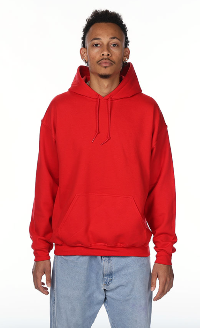 Gildan G185 Adult Heavy Blend 8 oz 5050 Hooded Sweatshirt
