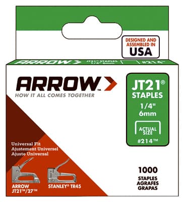 STAPLE JT-21 1/4″ 1000PK